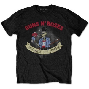 Guns N' Roses - Guns N' Roses Unisex T-Shirt: Skeleton Vintage in the group CDON - Exporterade Artiklar_Manuellt / T-shirts_CDON_Exporterade at Bengans Skivbutik AB (4247965r)