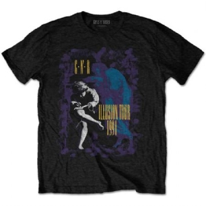 Guns N' Roses - Guns N' Roses Unisex T-Shirt: Illusion T in the group CDON - Exporterade Artiklar_Manuellt / T-shirts_CDON_Exporterade at Bengans Skivbutik AB (4247976r)