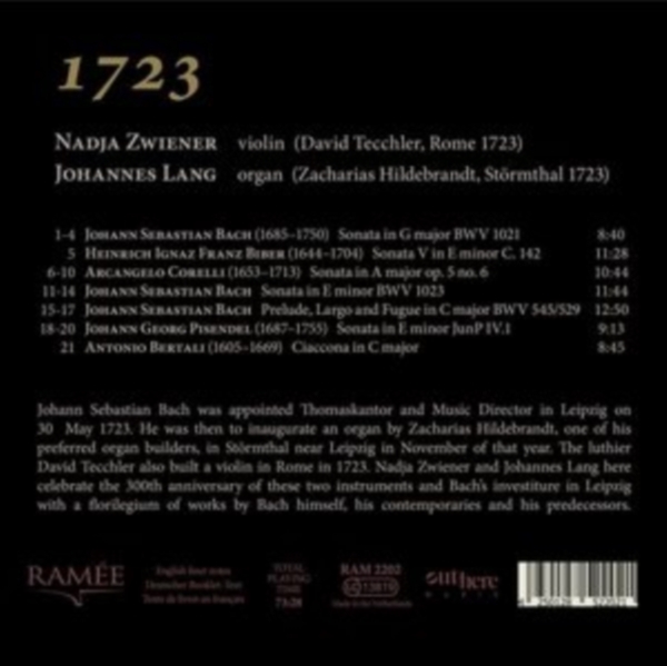 Various - J.S. Bach, Bertali, Biber, Corelli in the group Externt_Lager / at Bengans Skivbutik AB (4248749)