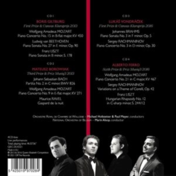 Various - Queen Elisabeth Competition - Piano in the group Externt_Lager / at Bengans Skivbutik AB (4248767)