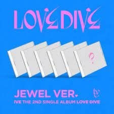 IVE - 2nd Single (LOVE DIVE) Jewel Ver Limited Edition (Random Version) in the group Minishops / K-Pop Minishops / IVE at Bengans Skivbutik AB (4250471)