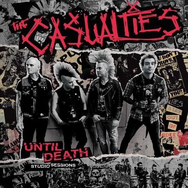 The Casualties - Until Death - Studio Sessions in the group VINYL / Hårdrock at Bengans Skivbutik AB (4250941)