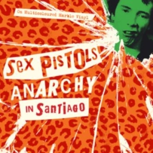 Sex Pistols - Anarchy In Santiago (Marble) in the group VINYL / Pop-Rock at Bengans Skivbutik AB (4251600)