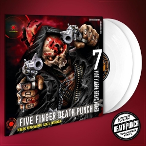Five Finger Death Punch - And Justice For None (White Vinyl) in the group VINYL / Hårdrock at Bengans Skivbutik AB (4254146)