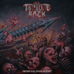 Torture Rack - Primeval Onslaught (Pink Splatter V in the group VINYL / Hårdrock/ Heavy metal at Bengans Skivbutik AB (4255638)