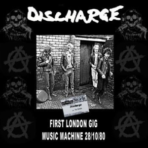 Discharge - Live At The Music Machine 1980 in the group CD / Rock at Bengans Skivbutik AB (4255640)