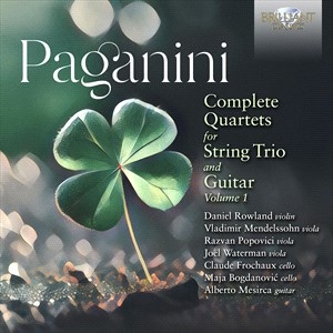 Paganini Nicolo - Paganini: Complete Quartets For Str in the group Externt_Lager /  at Bengans Skivbutik AB (4255686)