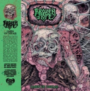 Broken Hope - Omen Of Disease (Green Vinyl) in the group VINYL / Hårdrock at Bengans Skivbutik AB (4256829)