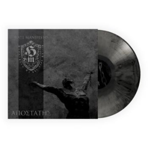 Hate Manifesto - Apostate (Grey/Black Vinyl Lp) in the group VINYL / Hårdrock/ Heavy metal at Bengans Skivbutik AB (4259751)