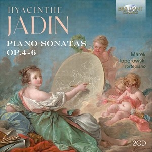Marek Toporowski - Jadin: Piano Sonatas, Op. 4-6 (2Cd) in the group Externt_Lager /  at Bengans Skivbutik AB (4261322)
