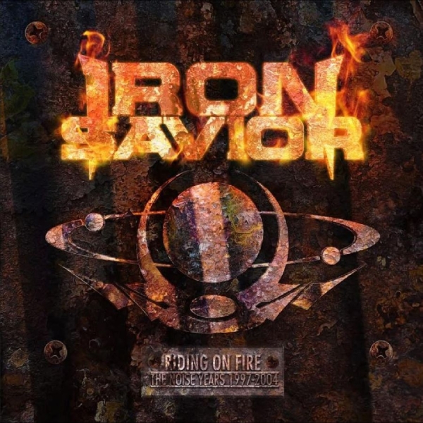 Iron Savior - Riding On Fire - The Noise Years 19 in the group CD / Bestsellers at Bengans Skivbutik AB (4262153)