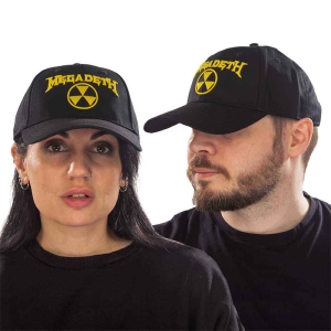 Megadeth - Hazard Logo Bl Baseball C in the group MERCHANDISE / Merch / Hårdrock at Bengans Skivbutik AB (4262786)