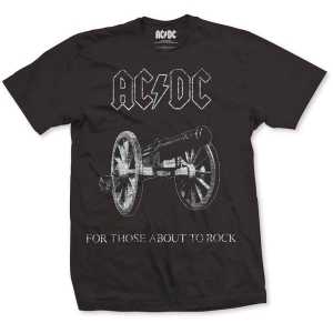Ac/Dc - About To Rock Uni Bl     (S) in the group MERCHANDISE / T-shirt / Heavy Metal at Bengans Skivbutik AB (4262808)