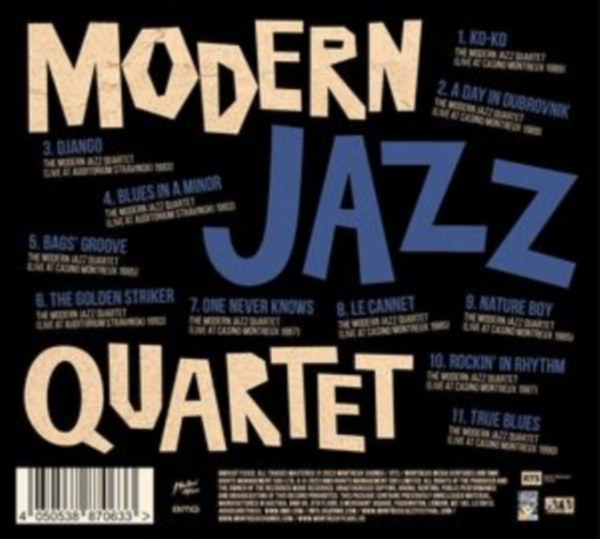 Modern Jazz Quartet - Modern Jazz Quartet: The Montreux Y in the group OTHER / Övrigt /  at Bengans Skivbutik AB (4262934)