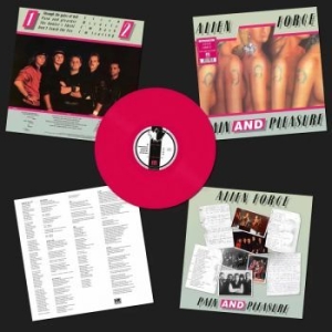 Alien Force - Pain And Pleasure (Pink Vinyl Lp) in the group VINYL / Hårdrock at Bengans Skivbutik AB (4262984)