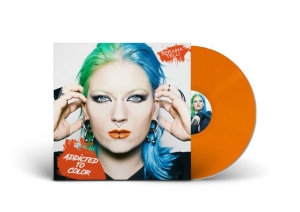 Telli Seraina - Addicted To Color (Orange Vinyl Lp) in the group VINYL / Hårdrock,Pop-Rock at Bengans Skivbutik AB (4262988)