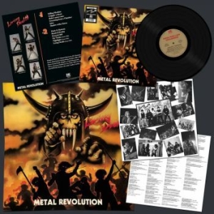 Living Death - Metal Revolution (Vinyl Lp) in the group VINYL / Hårdrock/ Heavy metal at Bengans Skivbutik AB (4262989)