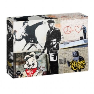 Banksy - Banksy Follow Your Dreams (1000Pc) Puzzle in the group OTHER / CDON - Exporterade Artiklar_Manuellt / Merch_CDON_exporterade at Bengans Skivbutik AB (4264226)
