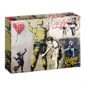 Banksy - Banksy Graffiti Painter (1000Pc) Puzzle in the group Labels /  at Bengans Skivbutik AB (4264580)