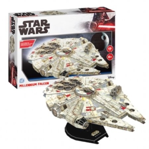 STAR WARS - Star Wars Millennium Falcon (216Pc) 3D Jigsaw Puzzle in the group CDON - Exporterade Artiklar_Manuellt / Merch_CDON_exporterade at Bengans Skivbutik AB (4264584)