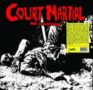 Court Martial - No Solution: Singles & Demos 81/82 in the group VINYL / Rock at Bengans Skivbutik AB (4264680)