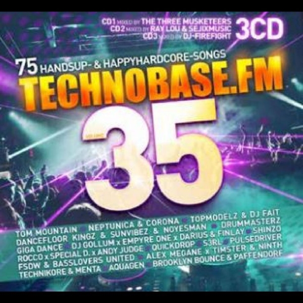 Various Artists - Technobase.Fm Vol. 35 in the group CD / Bestsellers at Bengans Skivbutik AB (4265419)