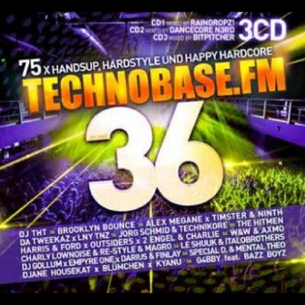 Various Artists - Technobase.Fm Vol. 36 in the group CD / Bestsellers at Bengans Skivbutik AB (4265434)