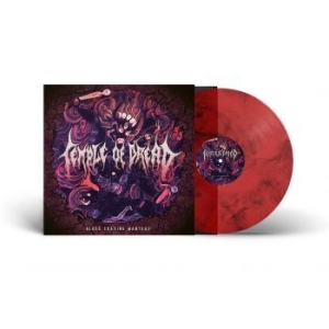 Temple Of Dread - Blood Craving Mantras (Marbled Viny in the group VINYL / Hårdrock/ Heavy metal at Bengans Skivbutik AB (4266647)