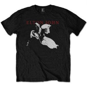 Elton John - Elton John Unisex T-Shirt: Homage 1 (M) in the group OTHER / -Start Tshirt at Bengans Skivbutik AB (4267378)