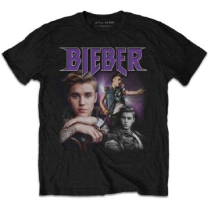 Justin Bieber - Unisex T-Shirt: JB Homage in the group CDON - Exporterade Artiklar_Manuellt / T-shirts_CDON_Exporterade at Bengans Skivbutik AB (4267887r)