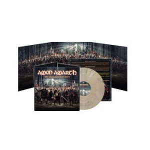 Amon Amarth - Great Heathen Army (White Marble Vi in the group VINYL / Hårdrock,Svensk Folkmusik at Bengans Skivbutik AB (4270737)