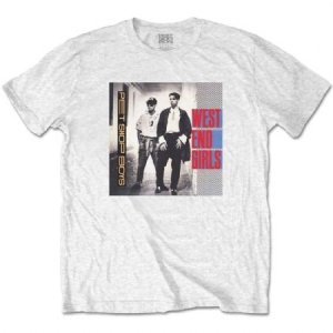 Pet Shop Boys - Unisex T-Shirt: West End Girls in the group CDON - Exporterade Artiklar_Manuellt / T-shirts_CDON_Exporterade at Bengans Skivbutik AB (4271650r)