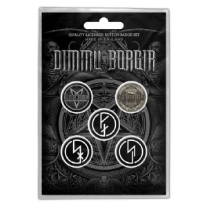 Dimmu Borgir - Button Badge Pack: Eonian (Retail Pack) in the group OTHER / Merchandise at Bengans Skivbutik AB (4271719)