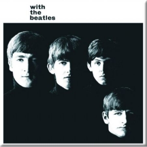 The Beatles - Fridge Magnet: With The Beatles in the group Minishops / Beatles at Bengans Skivbutik AB (4271735)
