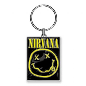 Nirvana - Keychain: Smiley (Die-cast Relief) in the group CDON - Exporterade Artiklar_Manuellt / Merch_CDON_exporterade at Bengans Skivbutik AB (4271745)