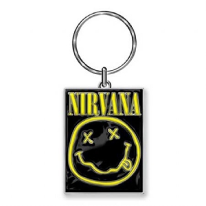 Nirvana - Keychain: Smiley (Die-cast Relief) in the group OTHER / MK Export CDON Merch at Bengans Skivbutik AB (4271745)