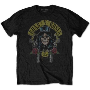 Guns N' Roses - Guns N' Roses Unisex T-Shirt: Slash 85 in the group CDON - Exporterade Artiklar_Manuellt / T-shirts_CDON_Exporterade at Bengans Skivbutik AB (4272664r)