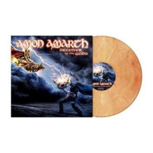 Amon Amarth - Deceiver Of The Gods (Beige Red Mar in the group VINYL / Hårdrock,Svensk Folkmusik at Bengans Skivbutik AB (4276174)