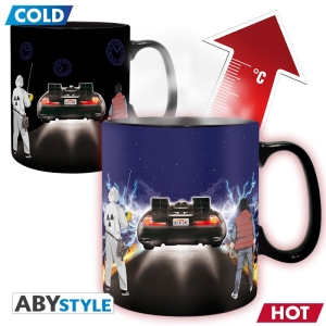 Back to the future - Heat change mug 460 ml in the group MERCHANDISE / Mug / Soundtrack at Bengans Skivbutik AB (4278037)