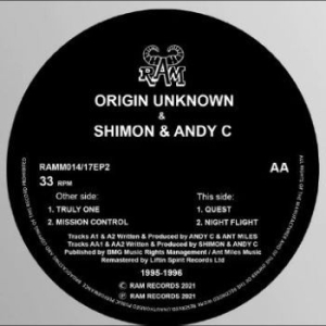 Origin Unknown / Shimon & Andy C - Truly One / Mission Control /Quest in the group VINYL / Pop at Bengans Skivbutik AB (4278376)