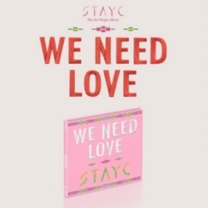 Stayc - (WE NEED LOVE) Digipack Ver. i gruppen Minishops / K-Pop Minishops / K-Pop Övriga hos Bengans Skivbutik AB (4279510)
