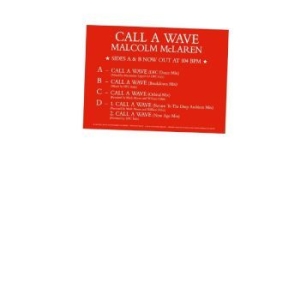 Mclaren Malcolm And The Bootzilla - Call A Wave Remixes in the group VINYL / Pop at Bengans Skivbutik AB (4279572)