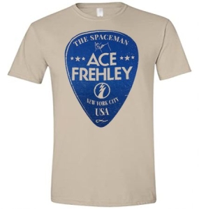 Ace Frehley - Ace Frehley T-Shirt Guitar Pick (Beige) in the group OTHER / Merchandise at Bengans Skivbutik AB (4280401)