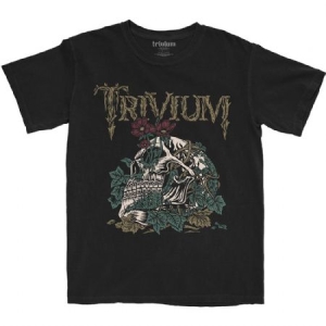Trivium - Trivium Unisex T-Shirt: Skelly Flower in the group CDON - Exporterade Artiklar_Manuellt / T-shirts_CDON_Exporterade at Bengans Skivbutik AB (4281738r)
