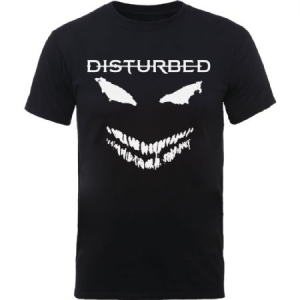 Disturbed - Disturbed Unisex T-Shirt: Scary Face Can in the group Minishops / Disturbed at Bengans Skivbutik AB (4281745r)