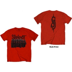 Slipknot - Slipknot Unisex T-Shirt: Choir (Back Print) in the group CDON - Exporterade Artiklar_Manuellt / T-shirts_CDON_Exporterade at Bengans Skivbutik AB (4281864r)