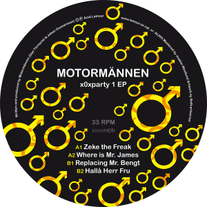 Motormännen - X0xparty 1 in the group VINYL / Dance-Techno,Elektroniskt at Bengans Skivbutik AB (4282164)