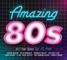 Various artists - Amazing 80s in the group CD / Pop-Rock,Samlingar at Bengans Skivbutik AB (4286687)