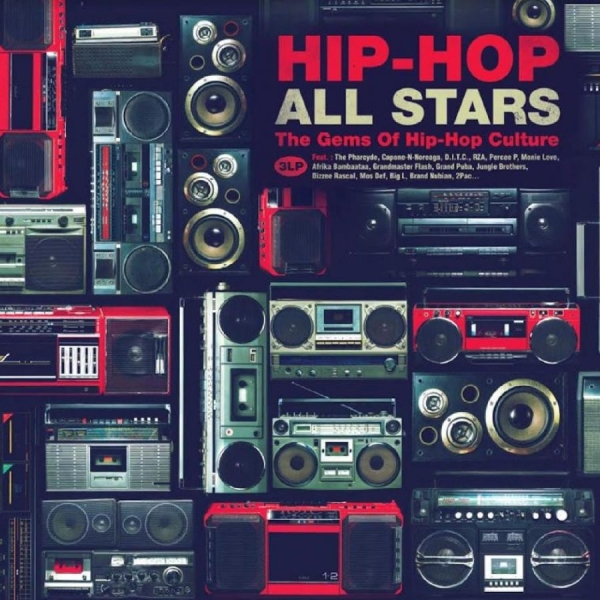 Various Artists - Hip Hop Allstars in the group VINYL / Bestsellers at Bengans Skivbutik AB (4287035)