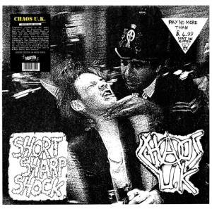 Chaos U.K. - Short Sharp Shock (White Vinyl Lp) in the group VINYL / Pop-Rock at Bengans Skivbutik AB (4287254)